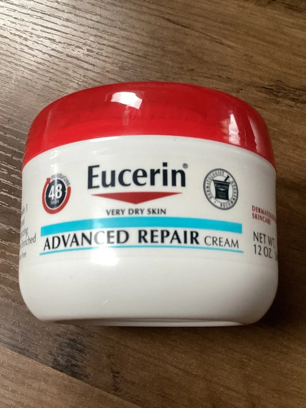 Eucerin Advanced Repair Cream New  12 oz